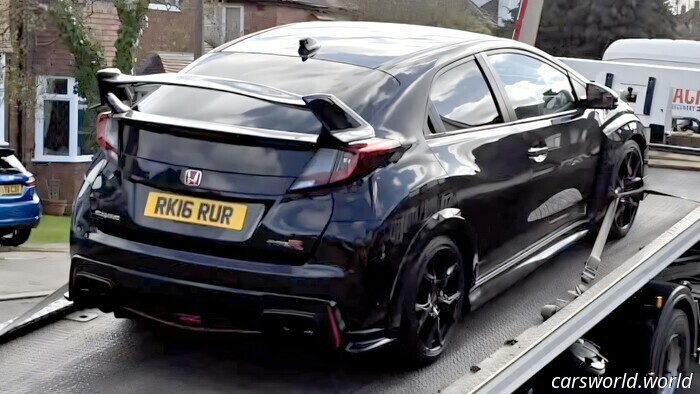 Hombre Recupera Su Civic Type-R Robado Sin Darse Cuenta De Que Era Suyo | Carscoops